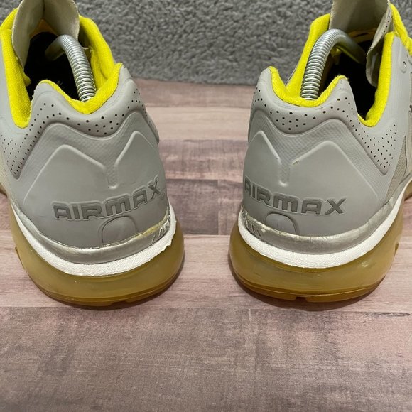 RARE Vintage Nike Air Max PLUS Men's Size 10 Yellow Grey White Orange SHIPS ASAP - Picture 4 of 8